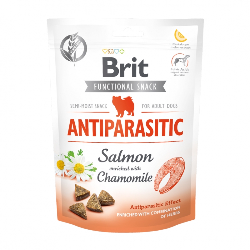 Лакомство для собак Brit Care Antiparasitic Salmon