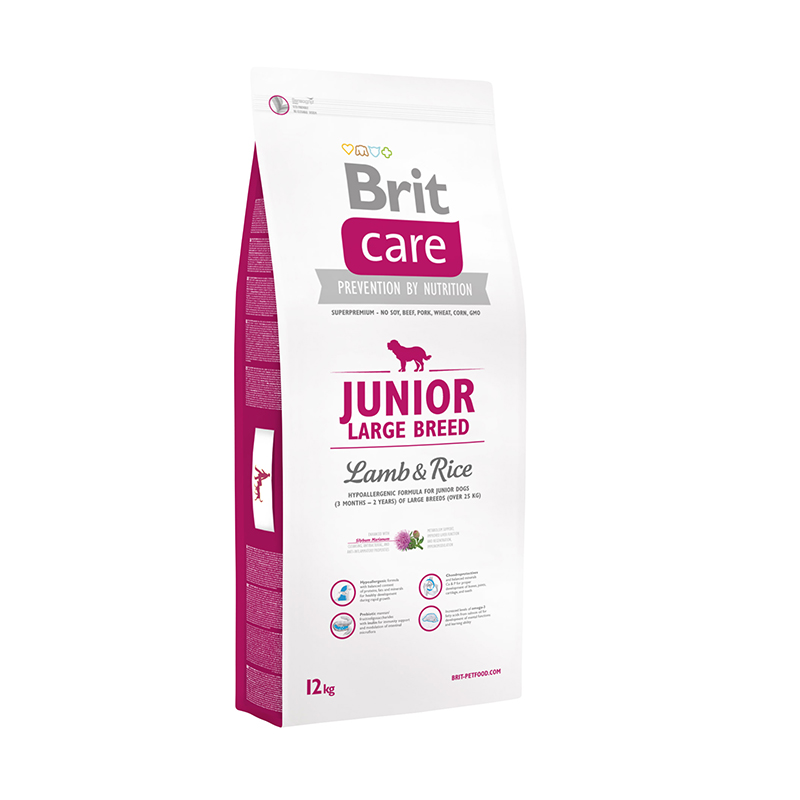 Brit Care Junior Large Breed Lamb & Rice для молодых собак