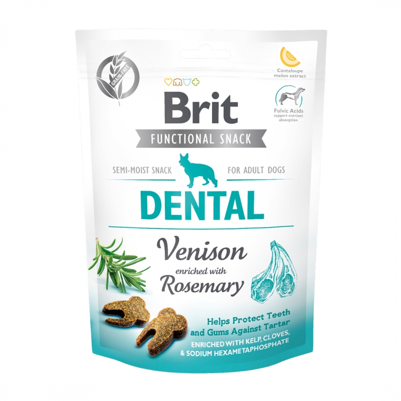 Лакомство для собак Brit Care Dental Venison